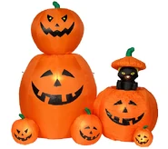 Animated Jack O'Lanterns Scene