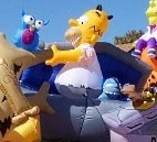 Halloween Zombie Homer Simpson In Coffin (Unreleased)