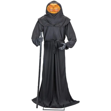 Life Size Flaming Pumpkin Reaper | Gemmy Wiki | Fandom