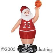 Santa playing basketball (Prototype)