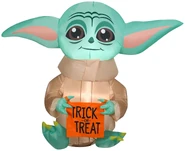 Stylized Grogu with Trick or Treat Bag
