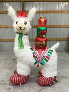 Christmas Luxe Llama