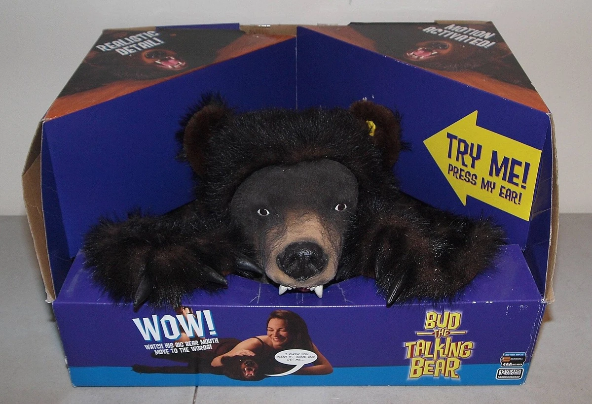 Bud the Talking Bear Skin Rug Gemmy Wiki Fandom