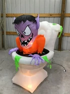 Dancing Zombie Toilet