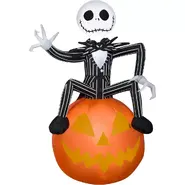 Jack Skellington on Pumpkin (Small)