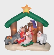 7ft Nativity Scene