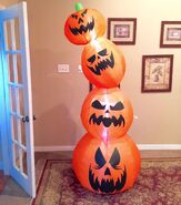 Scary pumpkin stack (Prototype)