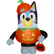 Bluey in Pumpkin Costume