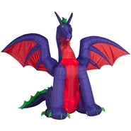 Red and Blue Dragon