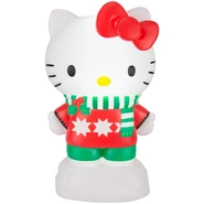 Blow Mold Chistmas Hello Kitty (Tabletop)