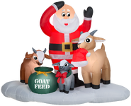 Santa & Goats