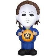 Stylized Michael Myers with Jack O' Lantern (2025)