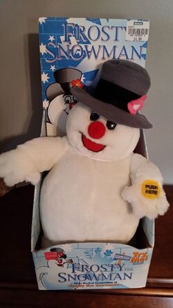 Singing frosty hot sale the snowman toy