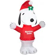Snoopy in Mistletoe Tester Shirt