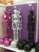 Versions covered in glitter for Target's Halloween 2010