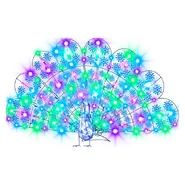 Sparkle Sculpture-Peacock 2