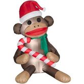 Christmas Sock Monkey