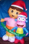 Christmas Dora And Boots (Unreleased - Prototype 2)