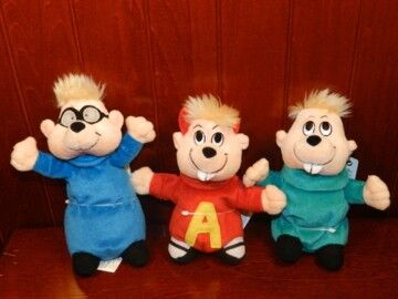 Alvin and the chipmunks plushies discount