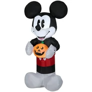 Halloween Retro Mickey Mouse with Jack O' Lantern