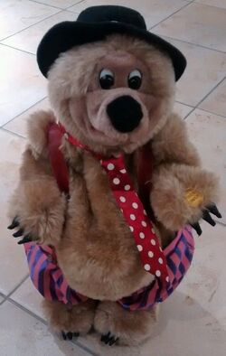 Big Band Big Belly Boogie Bear, Ultra Rare, VTG 2002 GEMMY, Doesn’t Work