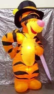 Tigger Dressed As Zorro
