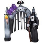 Cemtery reaper archway
