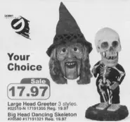 Featured in a 2001 K's Merchandise advertisement