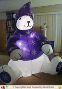 Gemmy inflatable polar bear