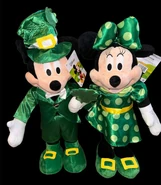 St. Patrick’s Day Greeters - Mickey and Minnie