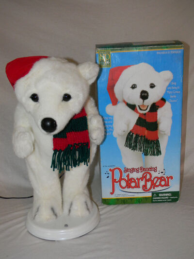 Singing christmas bears store
