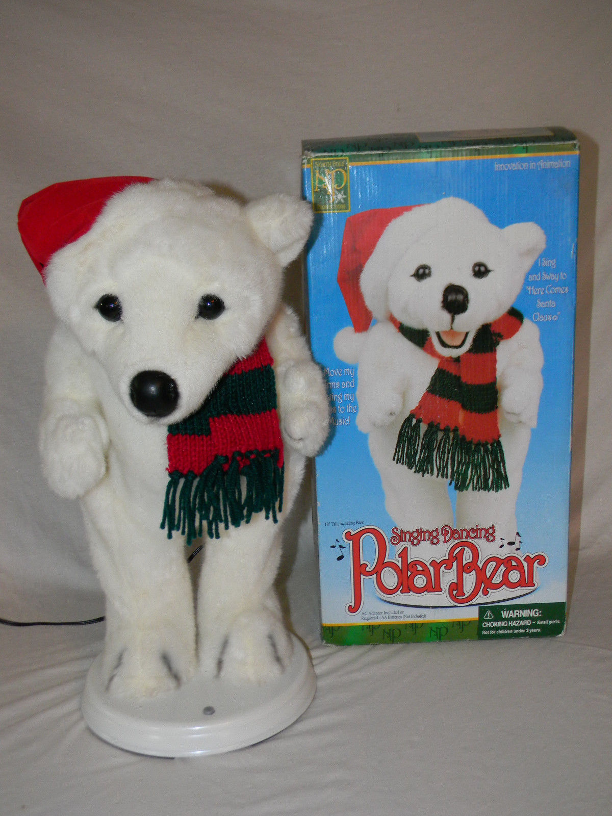 Singing christmas bear online