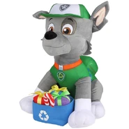 Christmas Greeter-Rocky with presents