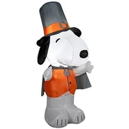 Thanksgiving Snoopy as Pilgrim