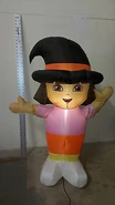 Halloween Dora with Witch hat