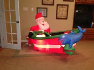 Fishing Santa in boat (Prototype)