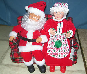 Animated Claus Couple On Couch Gemmy Wiki Fandom