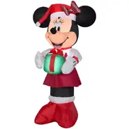 Minnie Mouse Holding Present