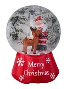 Photorealistic Santa & Reindeer scene (2015 Home Depot Exclusive)