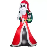 Jack Skellington as Sandy Claws (10ft)