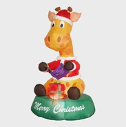Christmas Giraffe