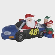 Santa & Elves Race car Scene (Lowe's version)