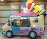 Christmas Minions Snow Cone Truck (Early Prototype)