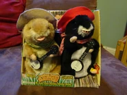 Dueling Banjo Hamsters-Buck and Chuck (Plush version) in the box