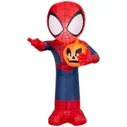 3.5 ft Halloween Stylized Spider man with pumpkin