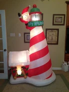 Christmas lighthouse scene (Prototype)
