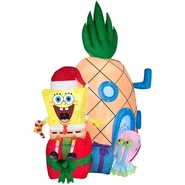 SpongeBob Christmas scene