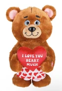 Valentine Bear In Underwear