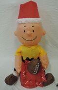 Gemmy inflatable christmas football charlie brown