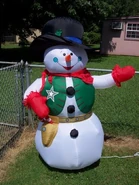 6ft Cowboy snowman